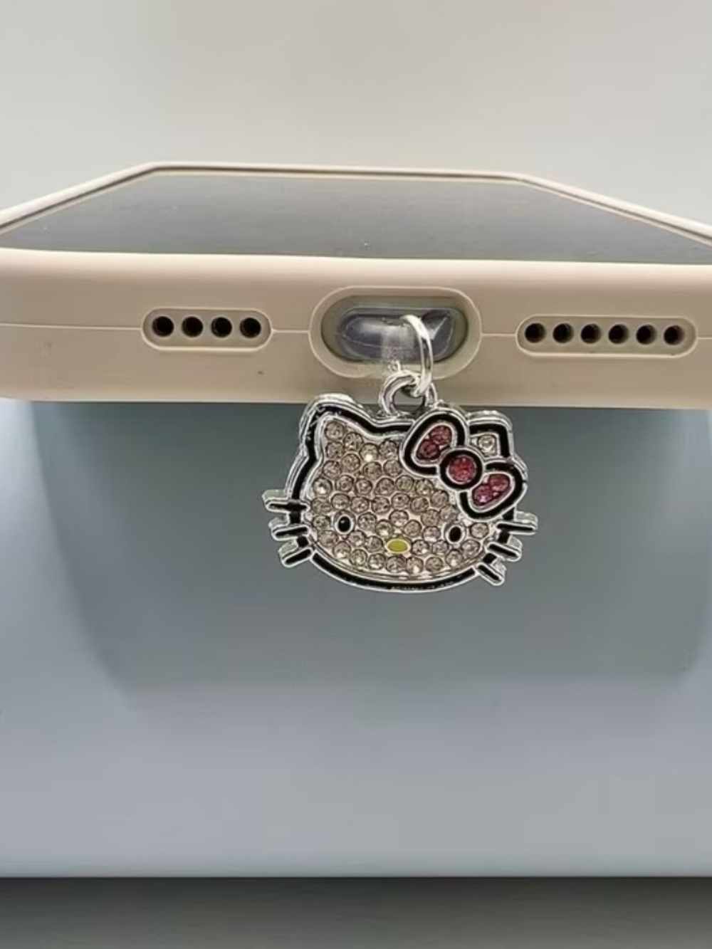 Hello Kitty Bling Face Phone Charm Pendant (Type C)